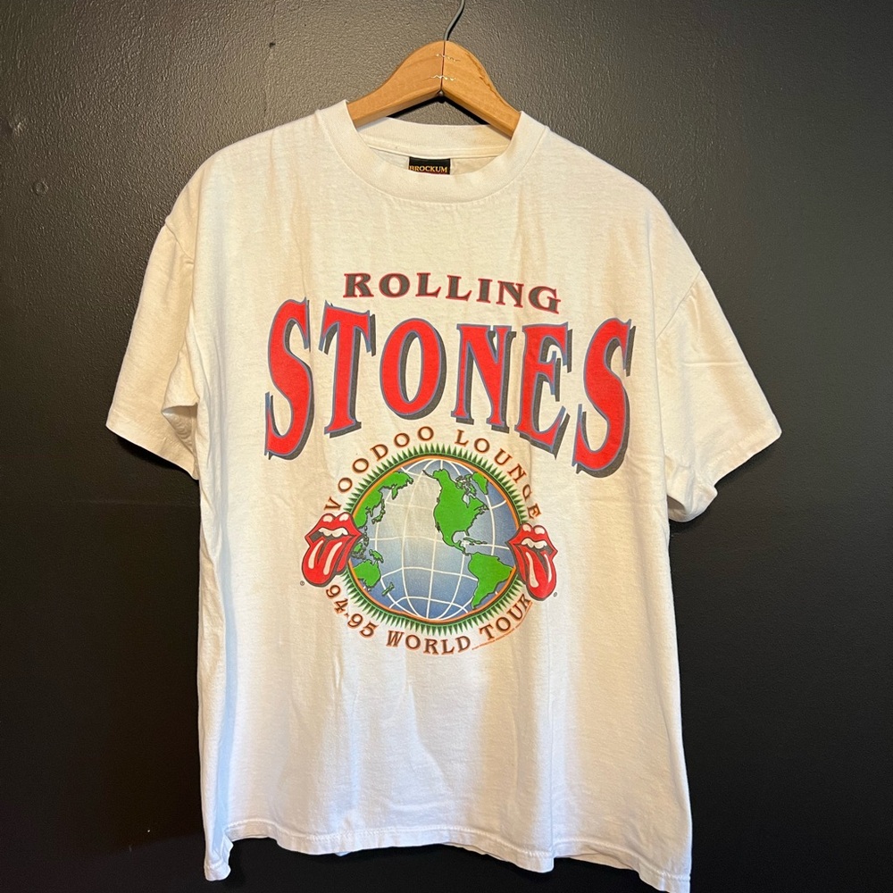Vintage 90's Rolling Stones Voodoo Lounge Tour T-Shirt